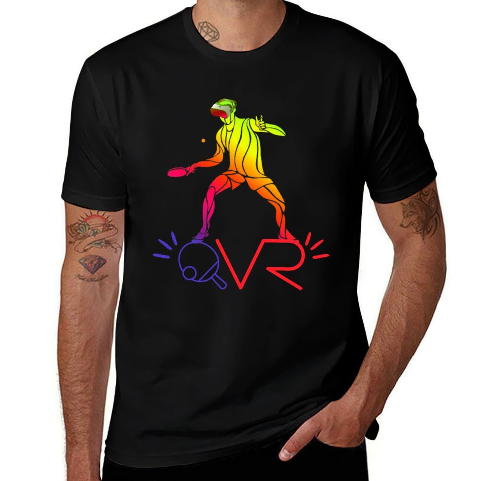Table Tennis Vr - Table tennis VR T-Shirt Christmas Theme