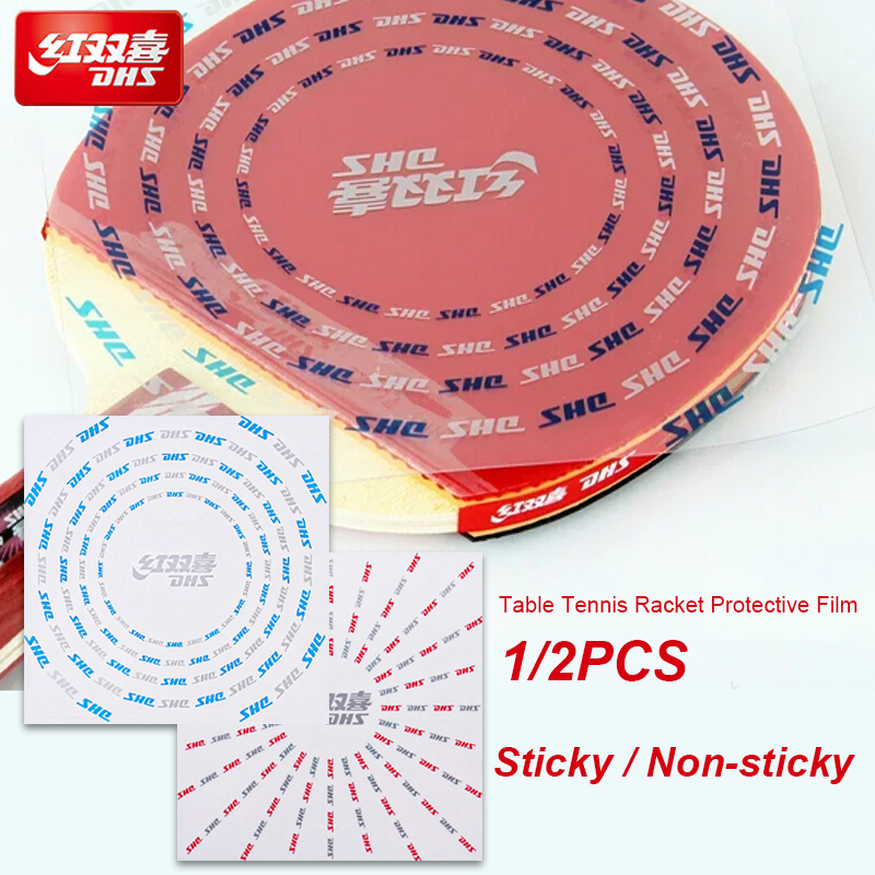 Table Tennis Film - 1/2PCS DHS Table Tennis Racket Protective