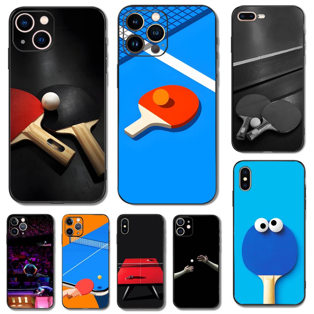 Table Tennis Logo Free - Table Tennis Racket Ping Pong Phone