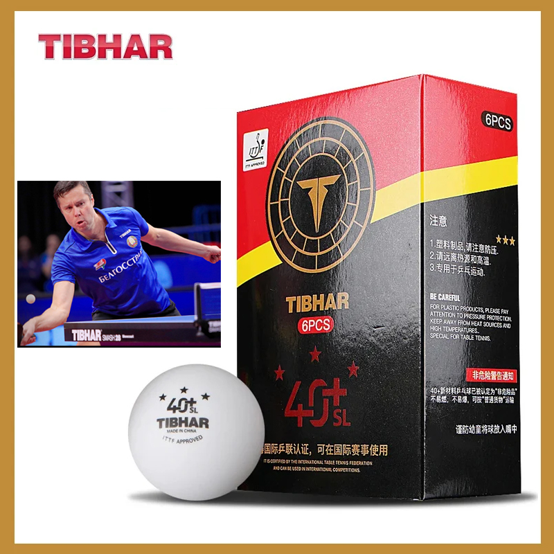 Table Tennis Pc - TIBHAR 3-Star Seamless Table Tennis Ball