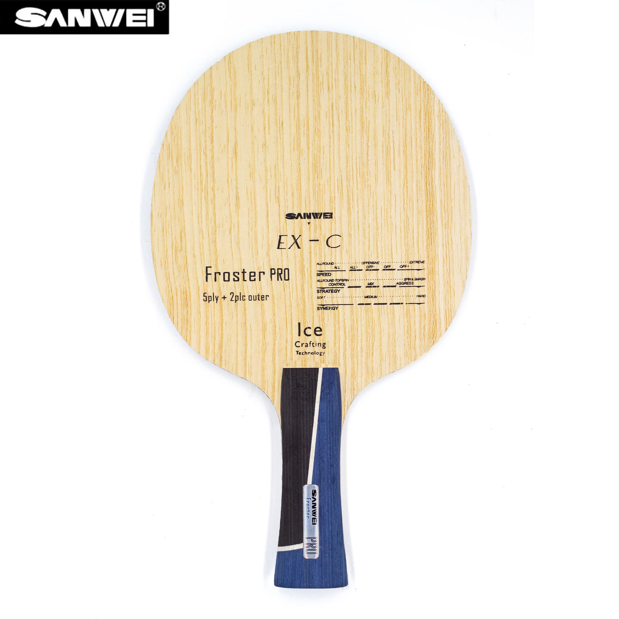 Table Tennis Blade - SANWEI ALC Table Tennis Blade Froster