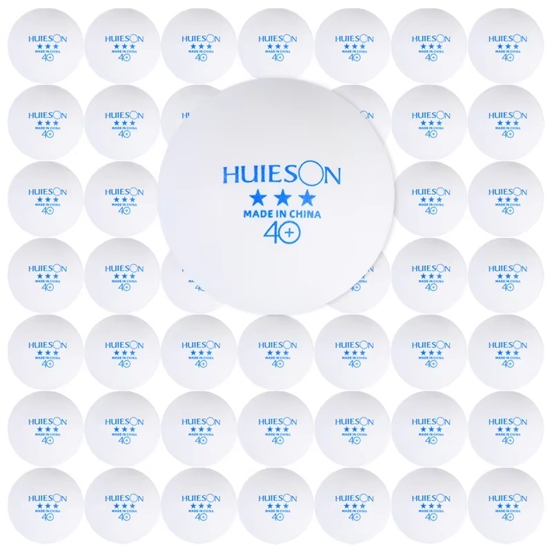 Table Tennis Logo Free - 100PCS Huieson Blue Logo Table Tennis