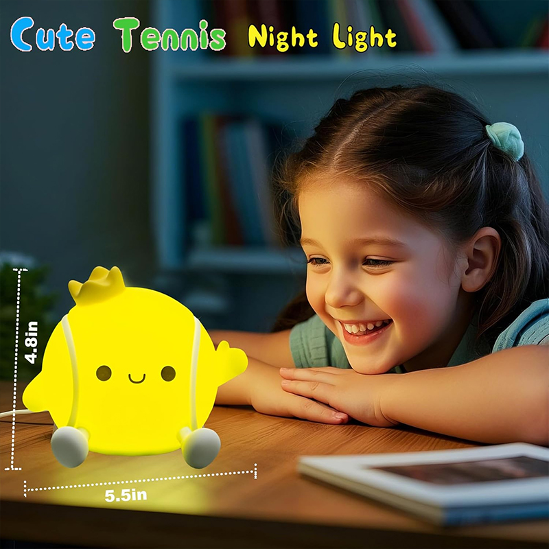 Cute Tennis Night Light Silico - đánh giá và giá Table Tennis Kids