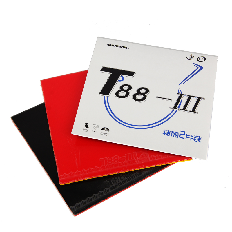 1 Red 1 Black Original SANWEI  - đánh giá và giá Table Tennis Vr