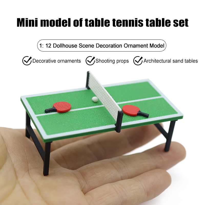 1/12 Mini Dollhouse Sports Fur - đánh giá và giá Table Tennis Information