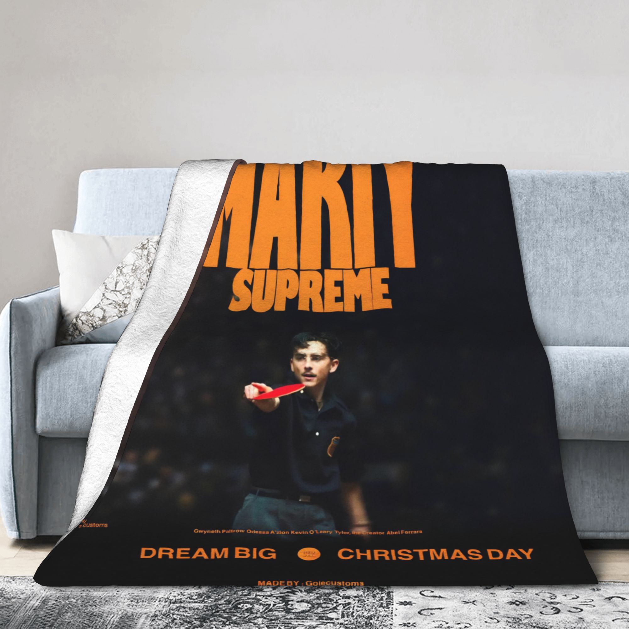 Marty Supreme  Blankets Flanne - đánh giá và giá Table Tennis Marty Supreme