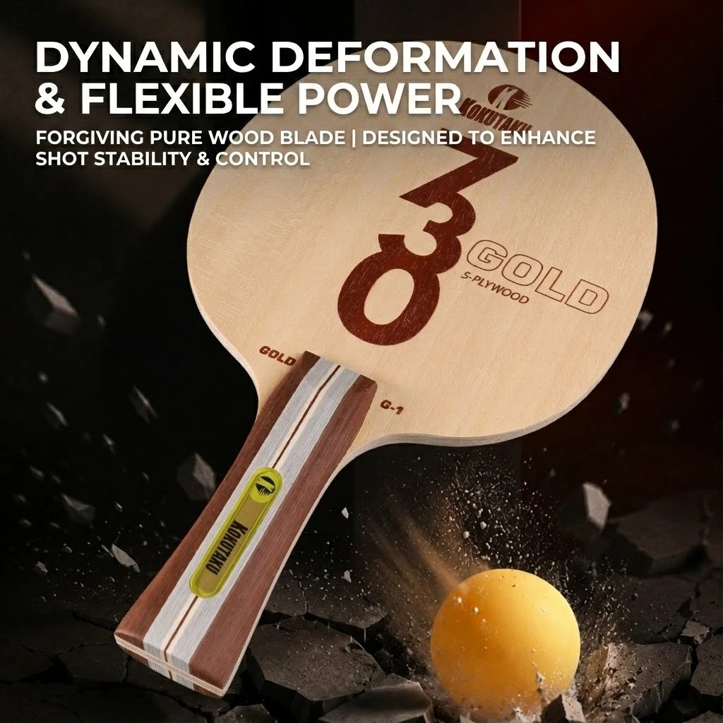 Kokutaku Table Tennis Blade FL - đánh giá và giá Table Tennis Blade