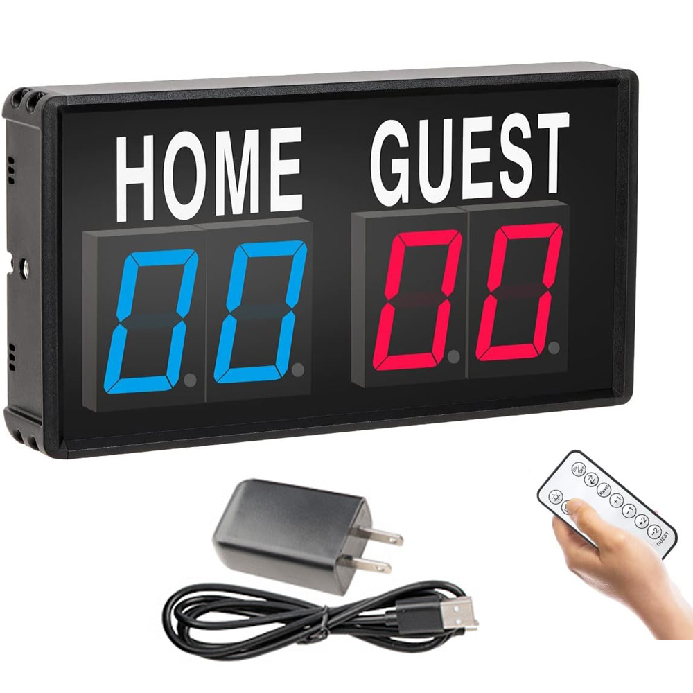 Portable 4 Digit LED Scoreboar - đánh giá và giá Table Tennis Score