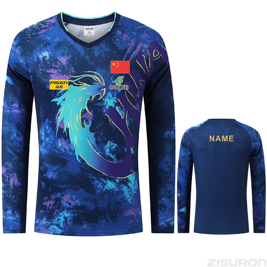 Custom Text Logo CHINA Wang C. - đánh giá và giá Table Tennis Logo Free