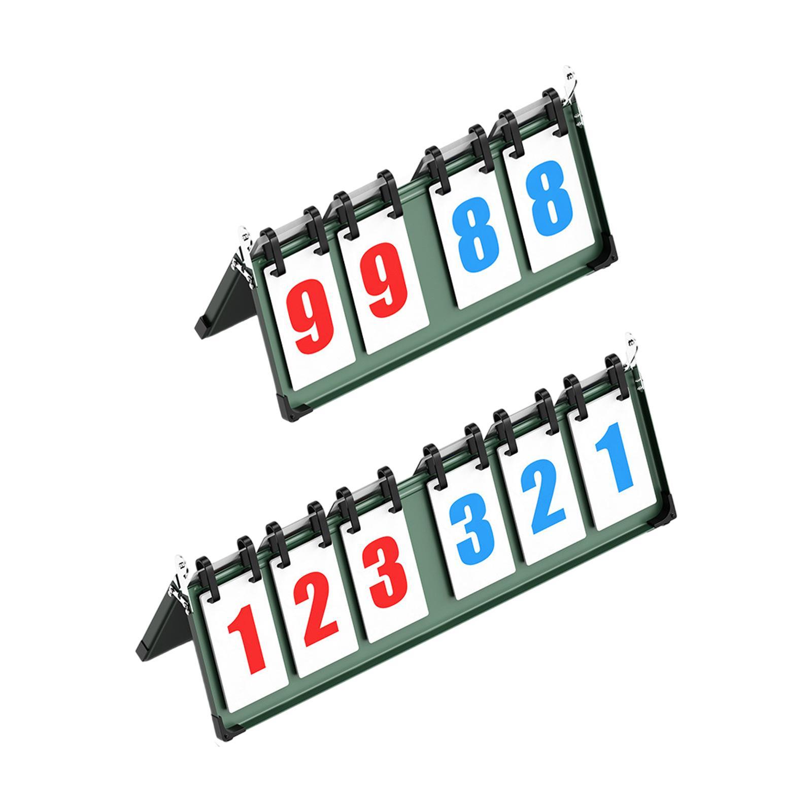 Team Flip Score Board Portable - đánh giá và giá Table Tennis Score