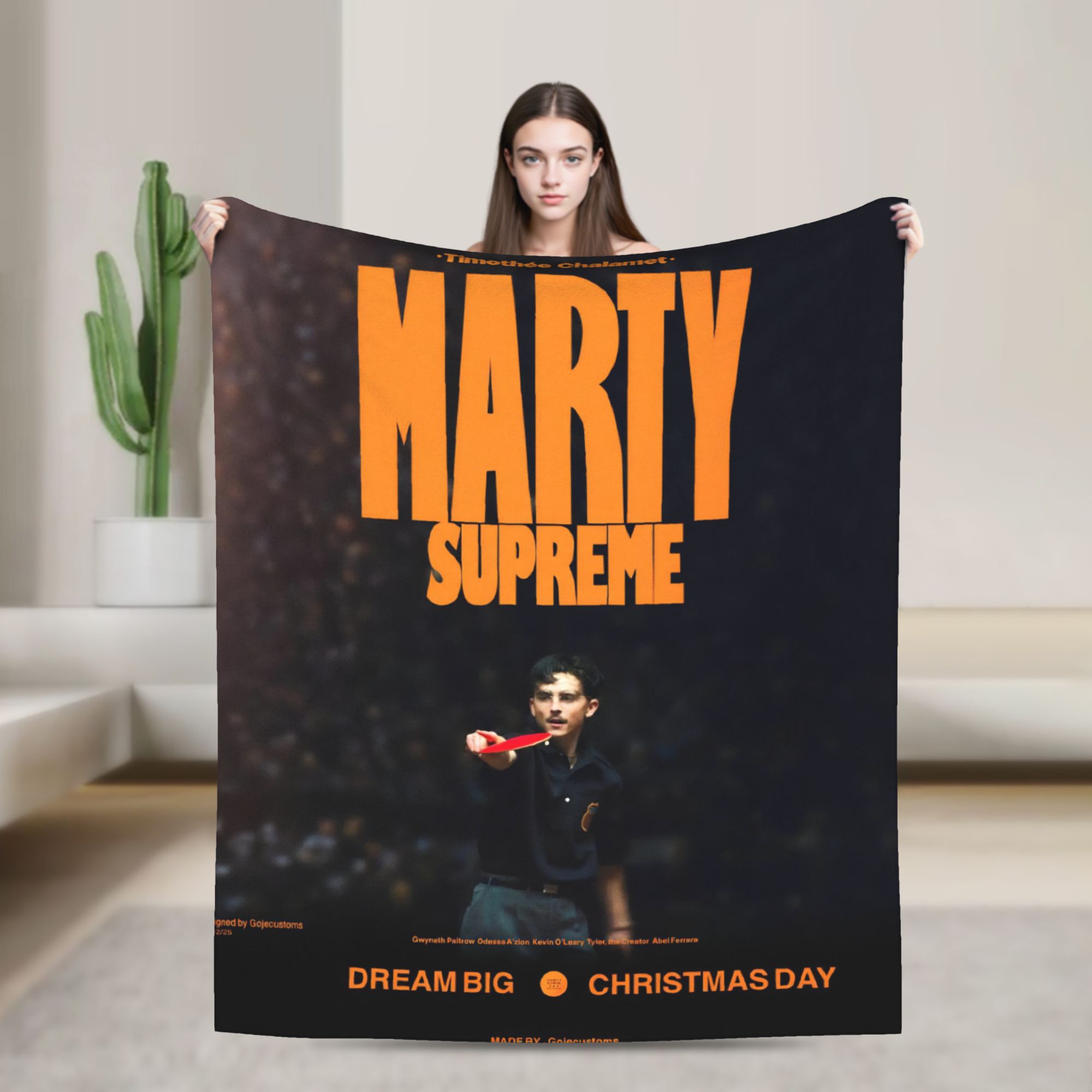Marty Supreme  Blankets Flanne - đánh giá và giá Table Tennis Marty Supreme